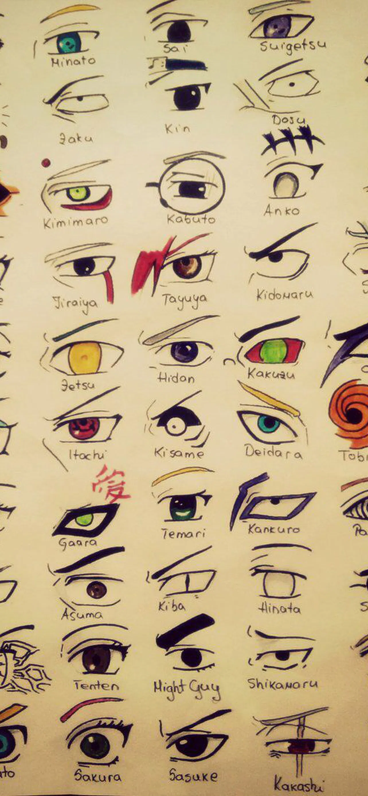 Naruto Seal Mark